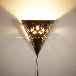 Lampu Dinding Tembaga Bisa Custom Design